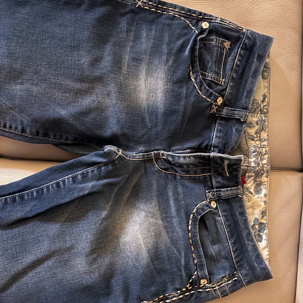 Guess Blue Denim Jeans with Red Tag